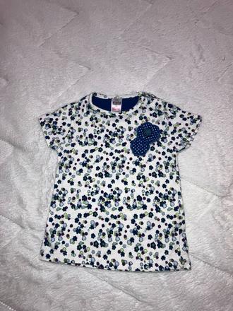 Tričko kvietkované, zara,74