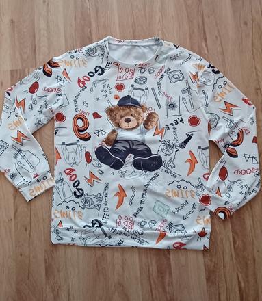 Pánska chlapčenská mikina, s