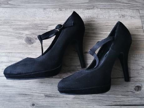 Čierne semišové lodičky graceland, graceland,36