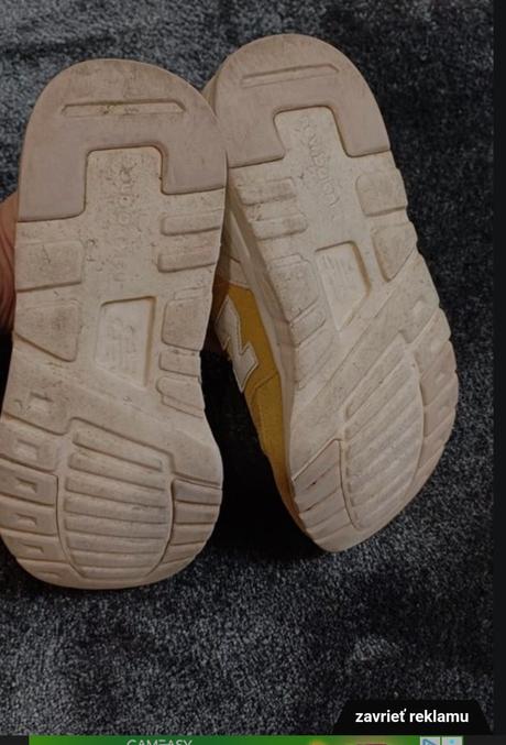 Tenisky new balance, unisex v.34 aj na telesnu, new balance,34