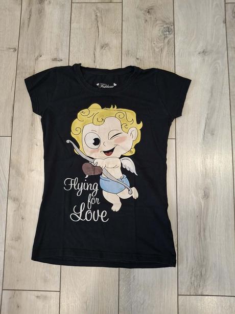 Tričko s anjelom fishbone xs, fishbone,xs