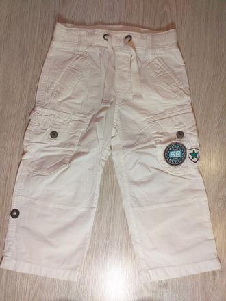 Letné biele nohavice h&m, 92