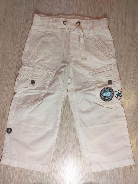 Letné biele nohavice h&m, 92