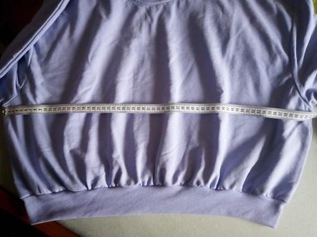 Oversize mikina netopier strih, m
