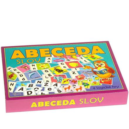 4 logické hry -abeceda slov, 
