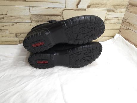 Rieker 38 - dámske zateplené čierne topánky, rieker,38