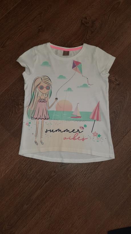 3x letné tričká v.128, 128