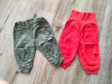 Tenšie nohavice 68, h&m,68