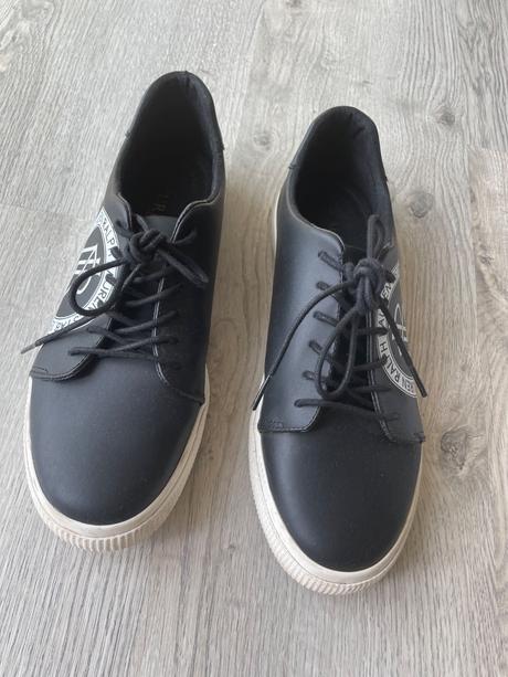 Predám čierne kožené tenisky ralph lauren, veľ 40, ralph lauren,40