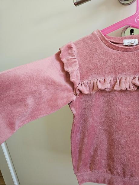 Velurova mikinka newbie, v. 98/104, newbie,104