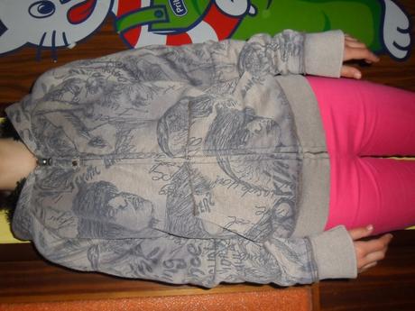 Bundo-mikina desigual, desigual,s