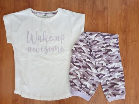 Dievčenské pyžamko z organickej bavlny, lindex,128 / 134 / 140