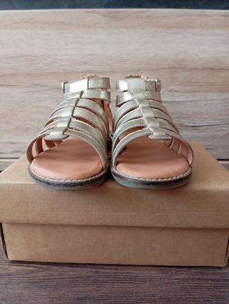 Sandálky friboo zlaté 28, 28