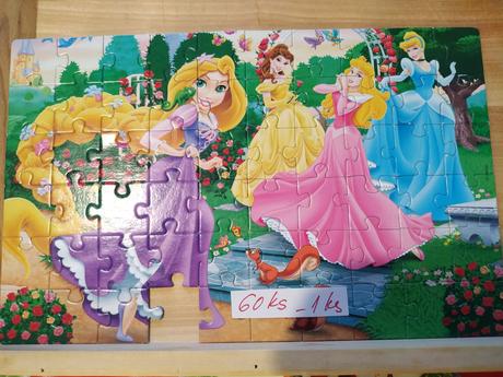 Puzzle disney princess 4 in 1,