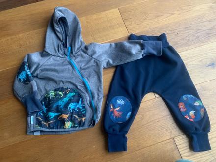 Vimba softshellové nohavice a bunda 86/92, 92