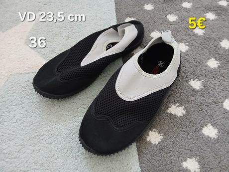 Topanky do vody 36, 36