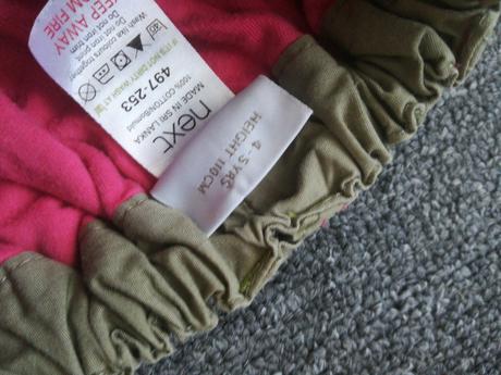 Zateplene nohavice, next,110