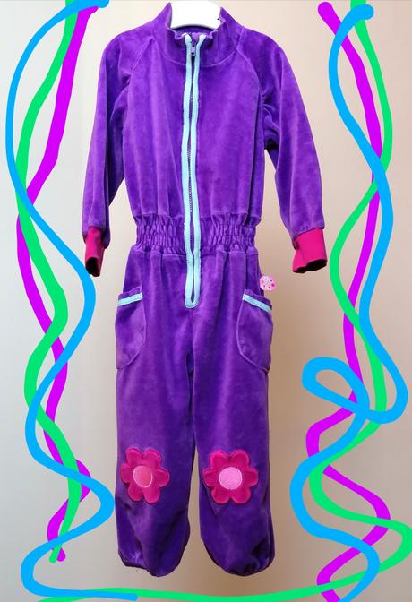 Zamatový overal na hranie, name it,92