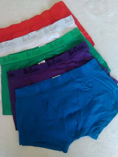 5x pánske - chlapčenské boxerky zn. lee cooper, lee cooper,164