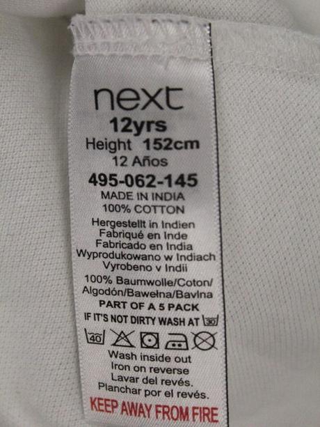 Tričko s golierikom next veľ. 12 r. a, next,152