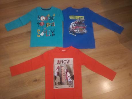 Tričká s dlhým rukávom ( 5 eur/kus ), 122