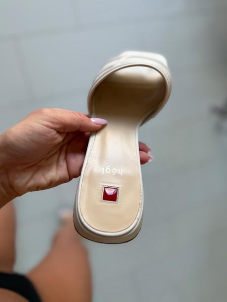 Kožené šľapky högl, 37