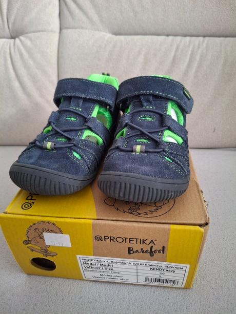 Sandale protetika barefoot kendy navy 28, protetika,28