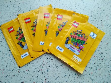 Nálepky coop vytváraj svet, 