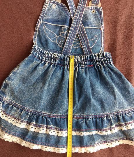 Riflová suknička, 98