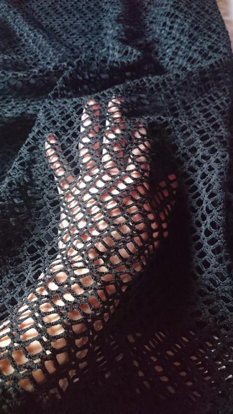 Sieťované šaty, xs