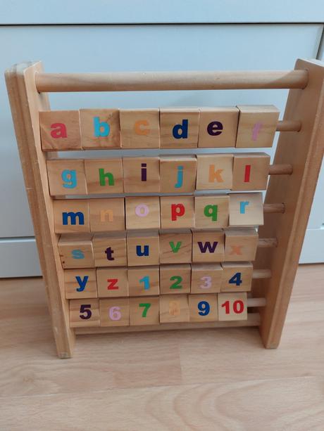 Drevená anglická abeceda, 