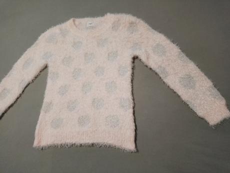 Srdiečkový pulóver 122, f&f,122