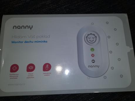 Monitor dychu nanny, nanny