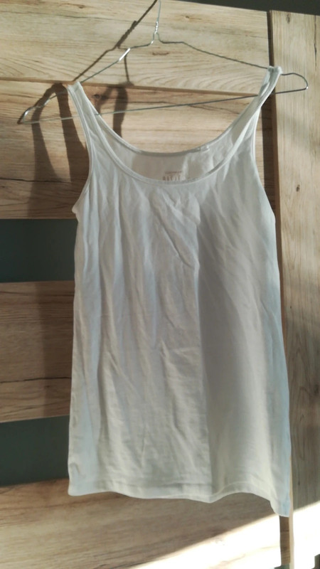 Biele tricko/tielko, clockhouse,xs