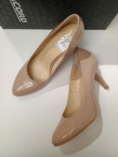 Dámske kožené lodičky 9430 b, 37