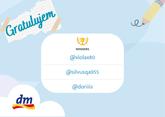 Posledná #dm súťaž už má svojich víťazov 🙂 Srdečne gratulujem @xlolax80, @silvusqa955 a @doriiis 🍀 Ostatným ďakujem a už teraz sa teším na ďalšiu súťaž, čoskoro 😉
