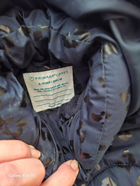 Zimná bunda č.104 primark, primark,104