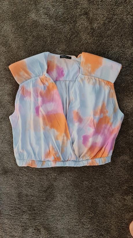 Crop top s vypchavkami, calliope,l