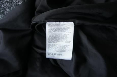 Elegantný melírovaný vlnený kabát, clockhouse,s