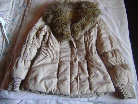 Bunda s mohutnou kožušinkou, l