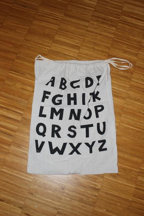 Abeceda vrecko na hračky,