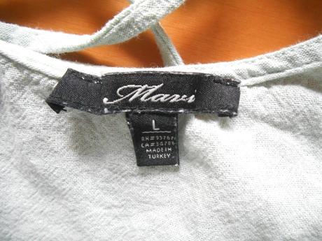 Bavlnené mätové šaty mavi veľ.l, l