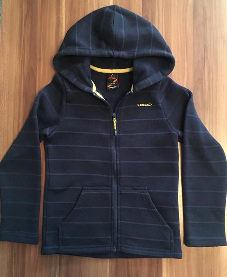 Chlapčenská športová mikinka/bunda zn.head, 128