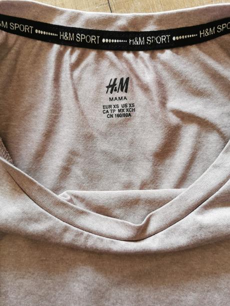 Tehotenske tricko, h&m,xs