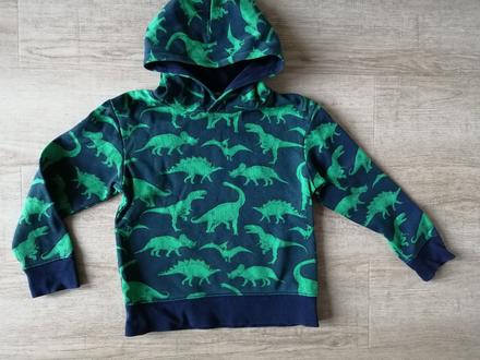 Dinosaur mikina božská... na 6 až 8 rokov 122/128, h&m,122