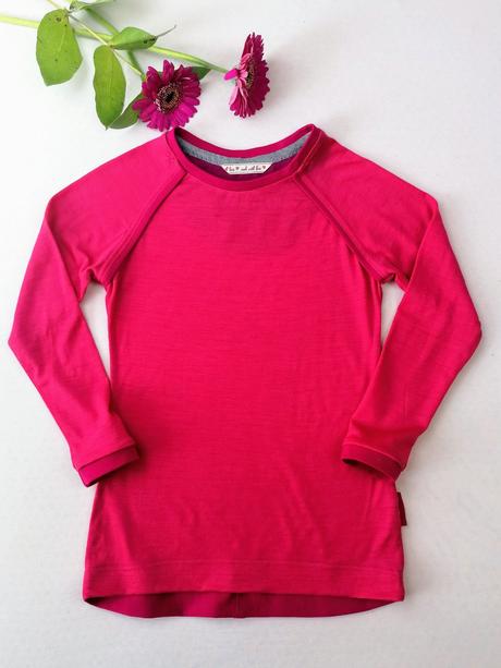 Merino tričko s dlhým rukávom, 80 - 122