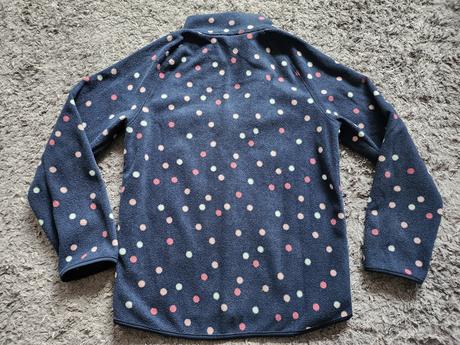 Bodkovaná mikinka, h&m,128