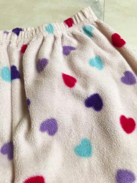 Flisové teplé pyžamo, primark,122