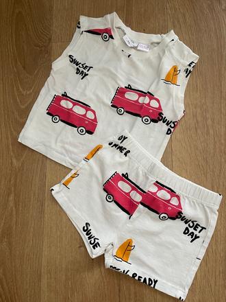 Tielko + kraťasky zara, zara,74