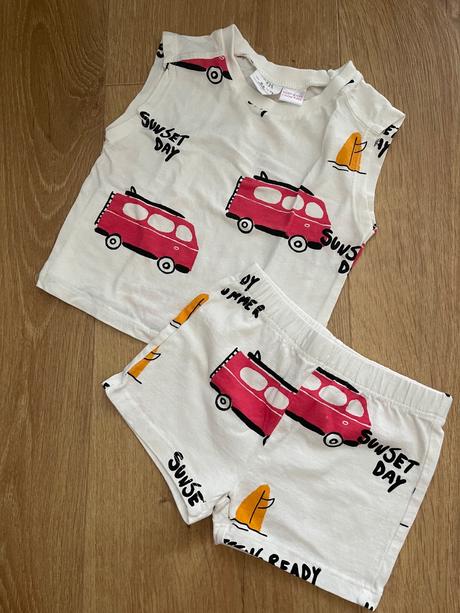 Tielko + kraťasky zara, zara,74